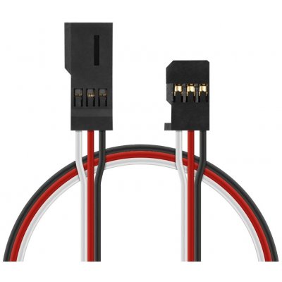 Hitec 4603 J prodlužovací kabel 15cm FUT plochý silný zlacené kontakty – Zboží Dáma