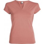 Belice dámské tričko s krátkým rukávem Tmavě oranžová – Zboží Mobilmania