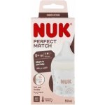 Nuk Perfect Match láhev s kontrolou teploty šedá 150 ml – Zboží Dáma