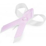 Svatba-eshop Svatební vývazek bílo světle fialový lila - bílo světle fialové svatební vývazky, voničky na klopy svatebčanů – Zboží Dáma