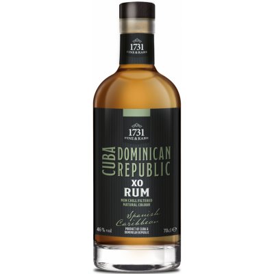 1731 Fine & Rare Spanish Caribbean Rum XO 46% 0,7 l (holá láhev) – Zboží Mobilmania