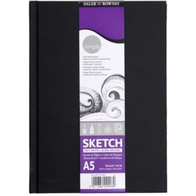 Daler Rowney Sketchbook Sketch 100 g/m2 A54 listů – Zboží Mobilmania