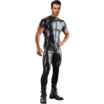 Noir Handmade H066 Snake Wetlook Sleeveless Zip-Up Top with Sheer Hood – Hledejceny.cz