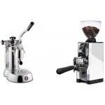 Set La Pavoni Stradivari Professional Lusso + Eureka Mignon Libra 65 All Purpose – Sleviste.cz