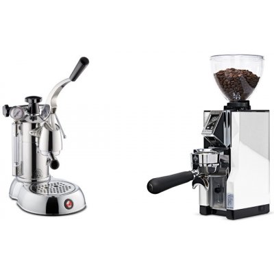 Set La Pavoni Stradivari Professional Lusso + Eureka Mignon Libra 65 All Purpose – Sleviste.cz