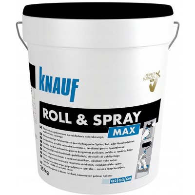 Knauf ROLL&SPRAY MAX 25 kg – Zbozi.Blesk.cz