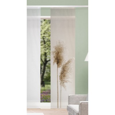 Home Wohnideen japonská stěna 84802 IRLOS 0307 seda 260x60 cm (v x s) – Hledejceny.cz