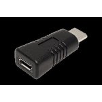 USB redukce USB C(M) - microUSB B(F), černá – Zboží Živě