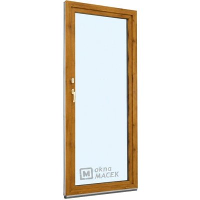 Kömmerling balkonové dveře 70 AD OS pravé winchester/winchester 70 x 210 cm oboustranná klika + FAB + hliníkový práh – Hledejceny.cz