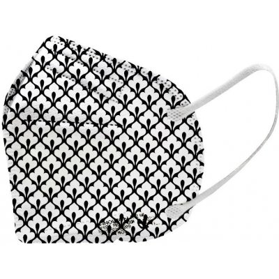 Nanolion Mask Český ultratenký Nano respirátor supreme protection FFP2 Bílé očka 5 ks – Hledejceny.cz