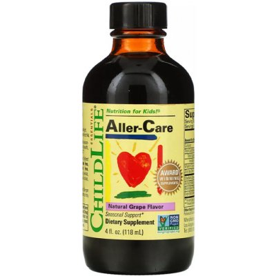 ChildLife Aller Care Podpora imunity pro děti Natural Hrozno 118 ml – Hledejceny.cz