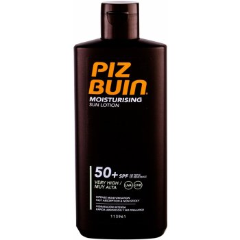 Piz Buin Moisturising Sun Lotion mléko na opalování SPF50+ 200 ml