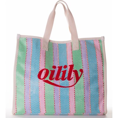 Oilily Velká shopper taška World Collection barevná – Zboží Mobilmania