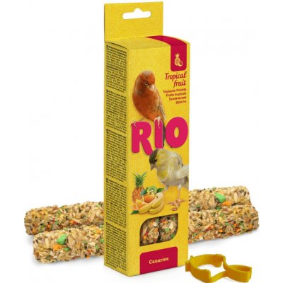 RIO tyčinky ovocné pro kanárky 2 x 40 g – Zboží Mobilmania