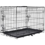 Dog Fantasy Klec skládací 2 dveře M 75 x 46 x 53 cm – Hledejceny.cz