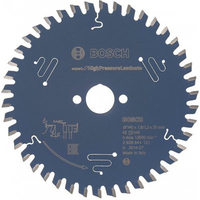 Bosch Kotouč pilový Expert for High Pressure Laminate 140 x 20 x 1,8 mm, 42 – Zboží Mobilmania