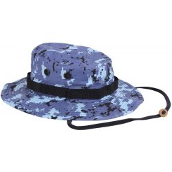 Klobouk Rothco Boonie sky blue camo digital