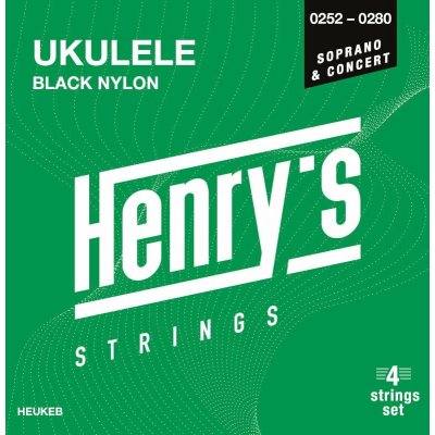 Henry's Strings Heukeb - UKULELE Soprano / Concert – Zboží Dáma