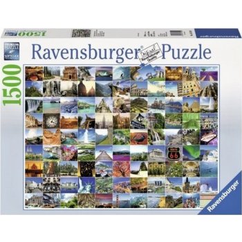Ravensburger 99 nádherných míst na Zemi 1500 dílků