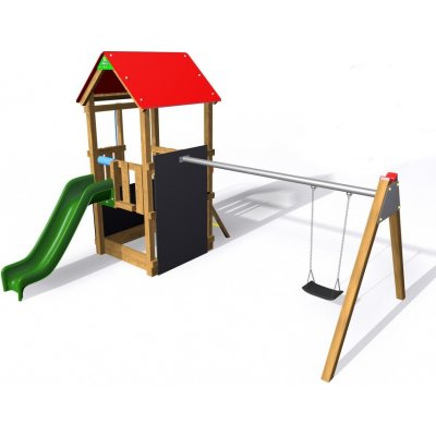 Monkey´s Flexi věž 100 TH1 se střechou Premium – Zboží Mobilmania