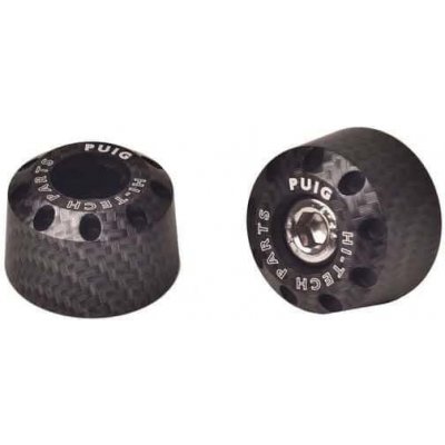 Závažíčka řidítek PUIG SHORT 6642C karbonový vzhled 6642C | Zboží Auto