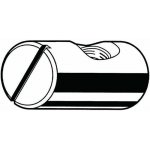 Křížový kolík s drážkou typ Q Ocel Pozinkované M6X20 – Hledejceny.cz