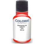 Coloris Razítková barva 4340 P červená 50 ml – Hledejceny.cz
