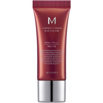 Missha M Perfect Cover BB Cream SPF42 No.25 Warm Beige 20 ml