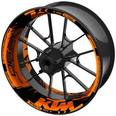 SEFIS jednodílné polepy na kola KTM 1290 SUPERDUKE N01C02 – Hledejceny.cz