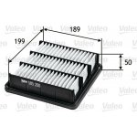 Vzduchový filtr VALEO 585200 – Hledejceny.cz