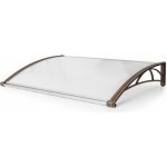 Gutta Valtellina 120 x 82 cm hnědá/čirý – Zboží Mobilmania