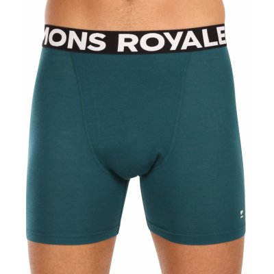 Mons Royale Merino pánské boxerky zelené 100088-1169-300