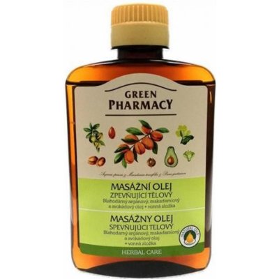 Green Pharmacy Body Care hřejivý masážní olej Essential Oils of Orange, Cinnamon and Pepper (0% Preservatives, Artificial Colouring) 200 ml – Zboží Mobilmania