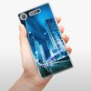 Pouzdro a kryt na mobilní telefon Sony Pouzdro iSaprio - Night City Blue - Sony Xperia XZ1