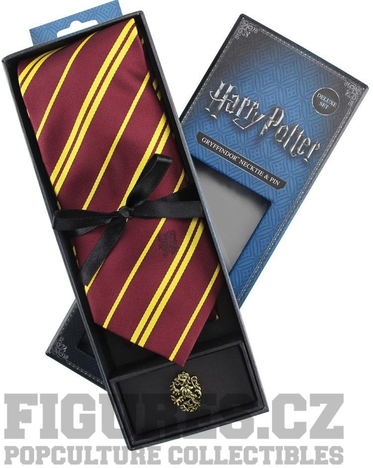 Cinereplicas Harry Potter kravata s kovovou broží Deluxe Box Nebelvír od  699 Kč - Heureka.cz