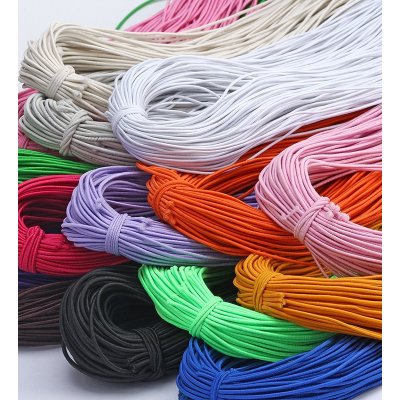 Elastický kord 1mm Polyester - 84m - Světle Modrá – Zboží Dáma