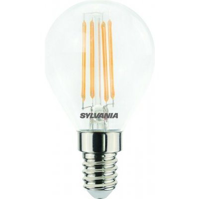 Sylvania 0029490 LED žárovka filament 1x4,5W E14 470lm 2700K stmívatelná, čirá – Hledejceny.cz