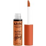 NYX Professional Makeup Butter Gloss Bling lesk na rty 06 Shimmer Down 8 ml – Zboží Dáma