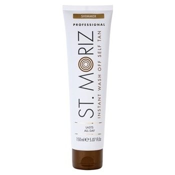 St. Moriz Instant smývatelný tělový bronzer se třpytkami Shimmer (Lasts All Day) 150 ml