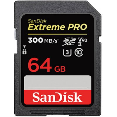SanDisk SDXC UHS-II 64 GB 121505
