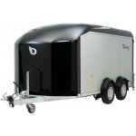 Debon C800® ALU černý – uzavřený skříňový přívěs