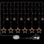 Voltronic 59573 Vánoční dekorace svítící hvězdy 150 LED teple bílá – Hledejceny.cz