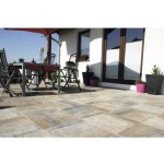 Semmelrock Zahradní dlaždice Elegant bílohnědočerná, 30 x 30 x 4 cm – Zboží Dáma