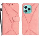 Embossing Pattern Stitchy case růžové – Honor 400 Lite – Zboží Živě
