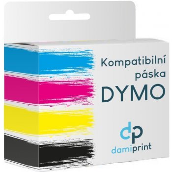Obchod Šetřílek DYMO 45020, S0720600, 12mm, 7m, bílý tisk/transparentní podklad, D1 - kompatibilní páska