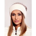Wool Fashion Italia Čepice-AT-CZ-17230.43 Béžová světle – Hledejceny.cz