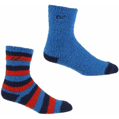 Dětské zimní ponožky Kids 2 Pack Socks RKH046-4DC modré - Regatta 3-5,5