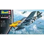 Revell Model Kit Plastic plane 03944 P 51D 5NA Mustang 1:32 – Hledejceny.cz