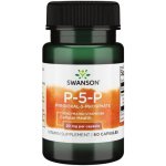 Swanson Vitamín B6 P-5-P 20 mg 60 kapslí – Hledejceny.cz