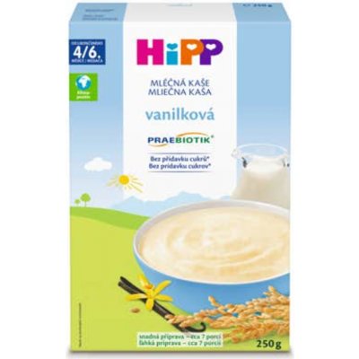 Hipp Praebiotik Mléčná kaše vanilková 250 g – Zboží Dáma